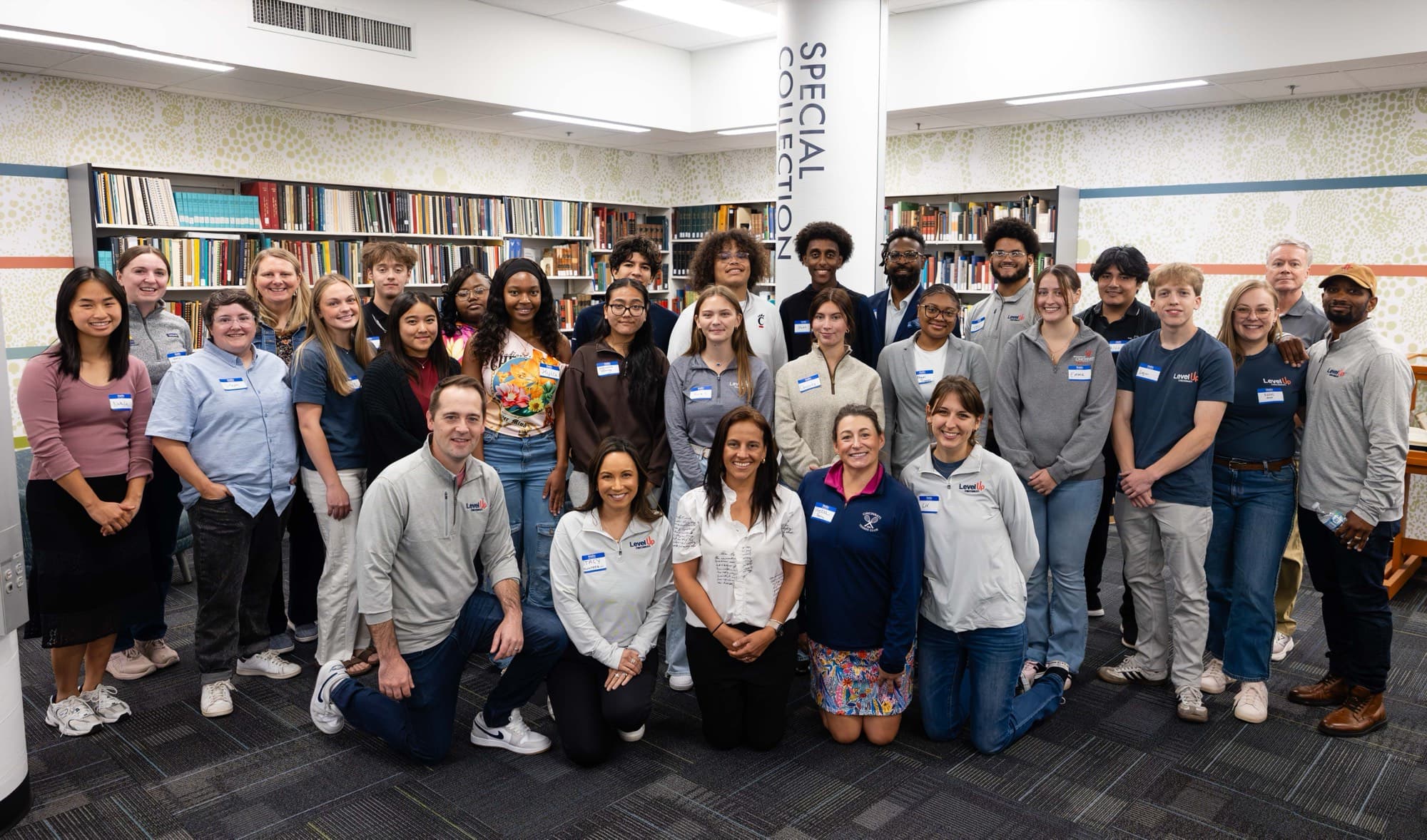 Scholars, volunteers, and staff together at Professional Development Day 2026